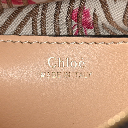 Chloe Calfskin Crocodile Embossed Mini Daria Sandy Beige 6 of 8