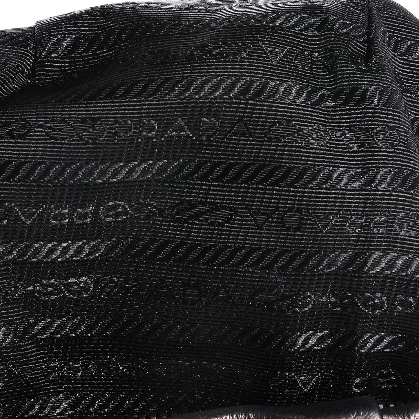 Glace Calf Clutch Wristlet Nero Black