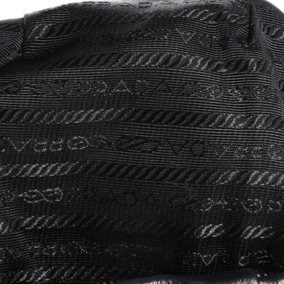 Prada Glace Calf Clutch Wristlet Nero Black 10 of 10