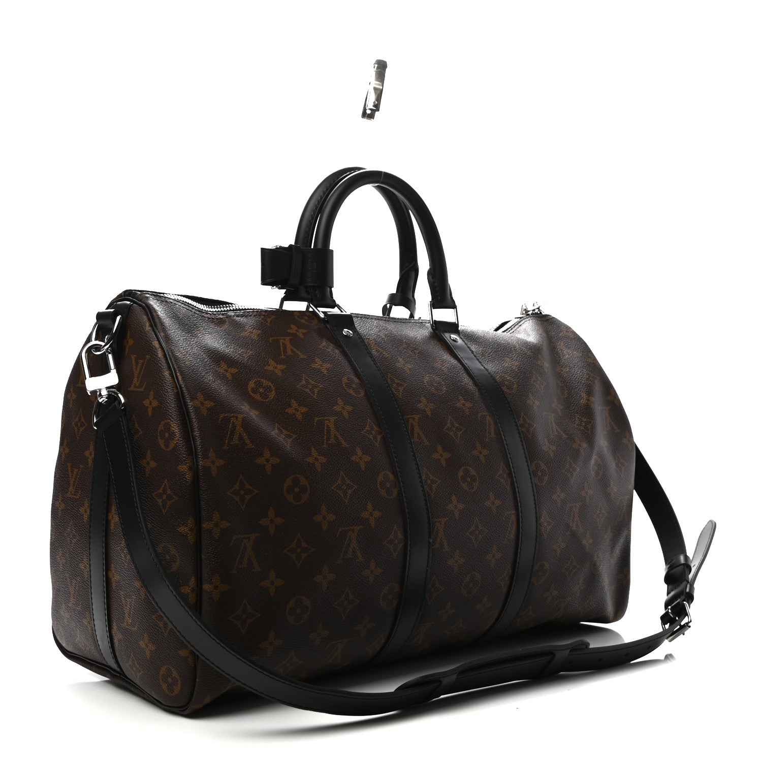 Louis Vuitton Monogram Macassar Keepall Bandouliere 45 3 of 9