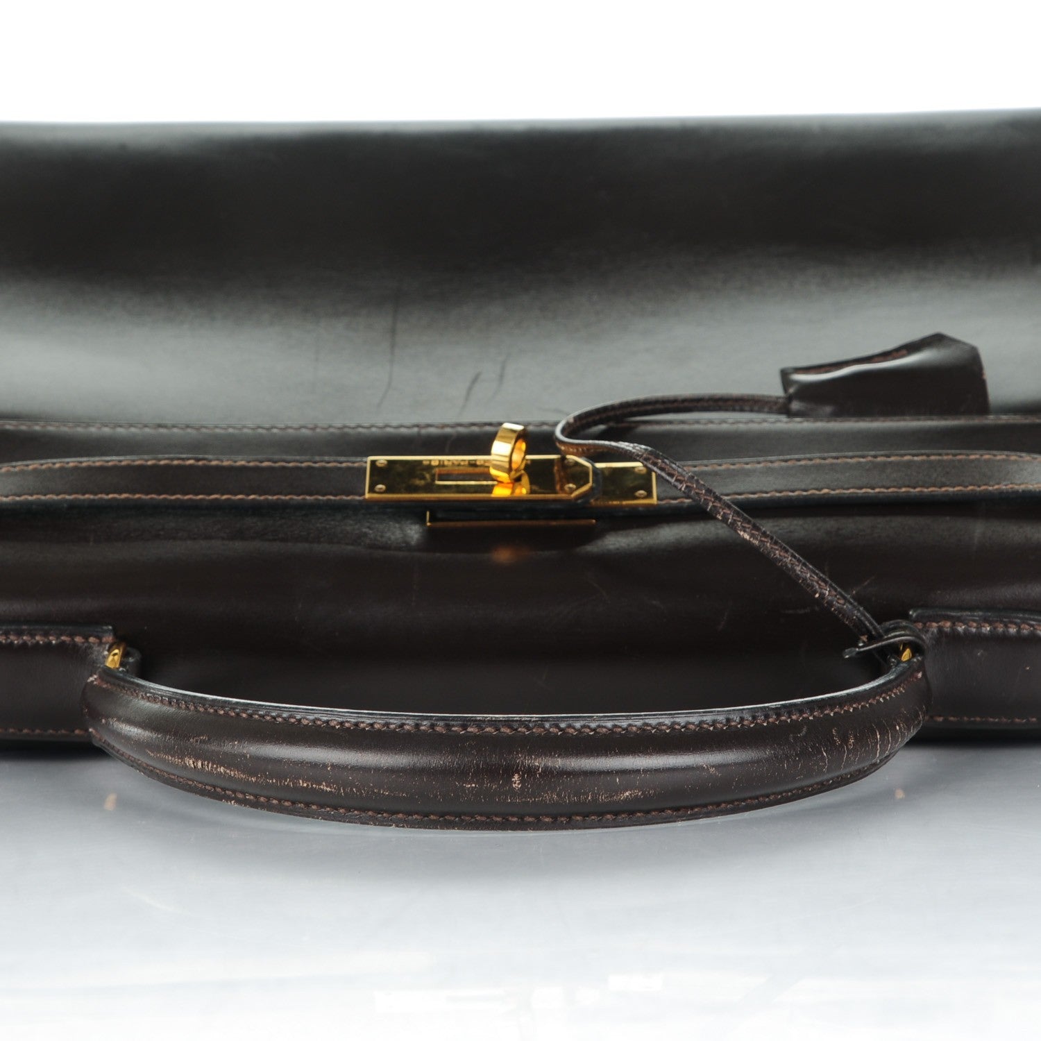 Hermes Box Kelly Sellier 32 Chocolate 11 of 25