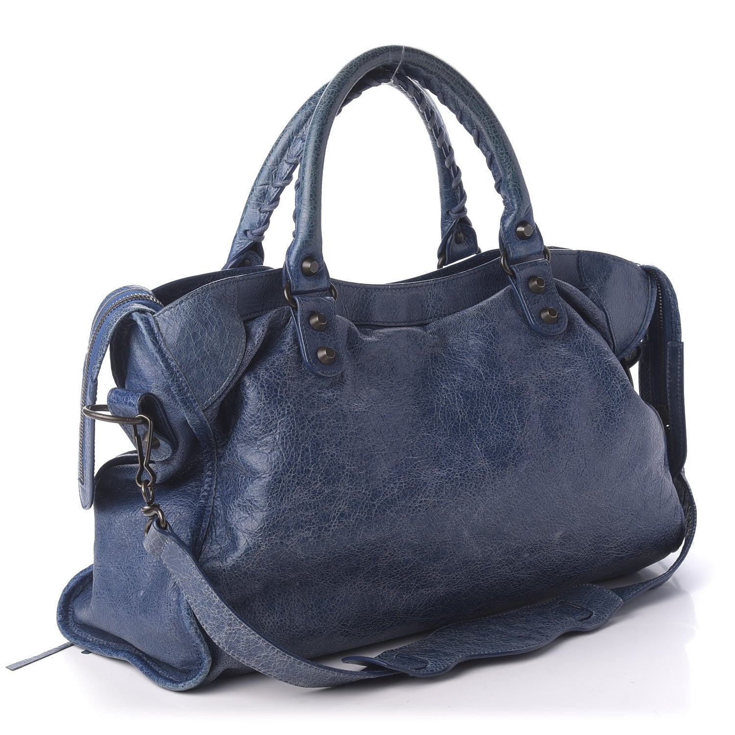 Balenciaga Agneau Classic Hardware City Bleu Cobalt Bleu Electric 3 of 13