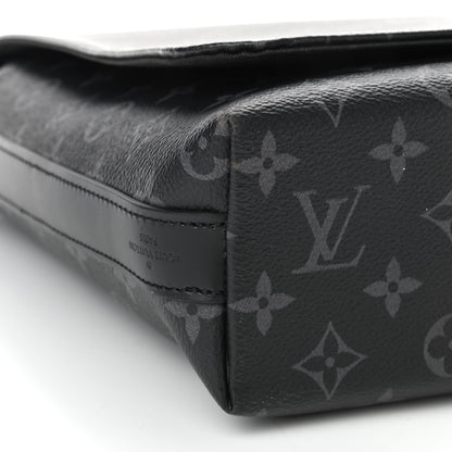 Louis Vuitton Monogram Eclipse District PM Black 9 of 10