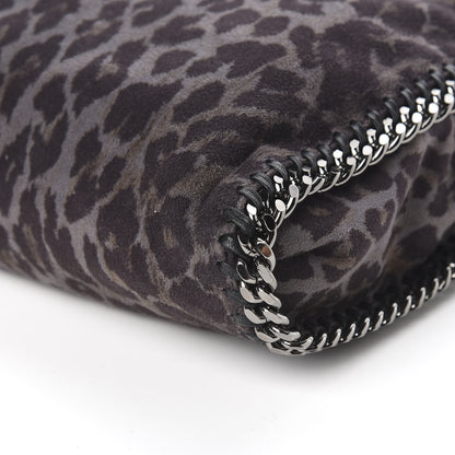 Stella McCartney Leopard Shaggy Deer Small Falabella Tote Grey 9 of 10