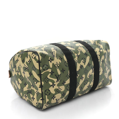 Louis Vuitton Monogram Camouflage Speedy 35 4 of 9