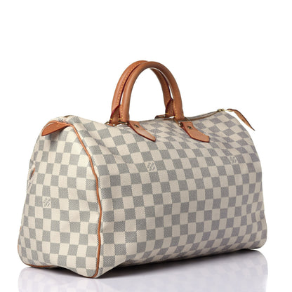 Louis Vuitton Damier Azur Speedy 35 3 of 11