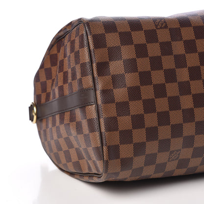 Louis Vuitton Damier Ebene Speedy Bandouliere 35 10 of 12