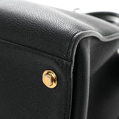 Louis Vuitton Taurillon City Steamer MM Black 11 of 13