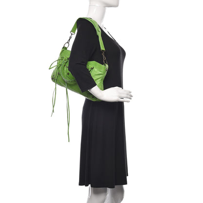 Balenciaga Agneau Classic Hardware First Apple Green 3 of 12