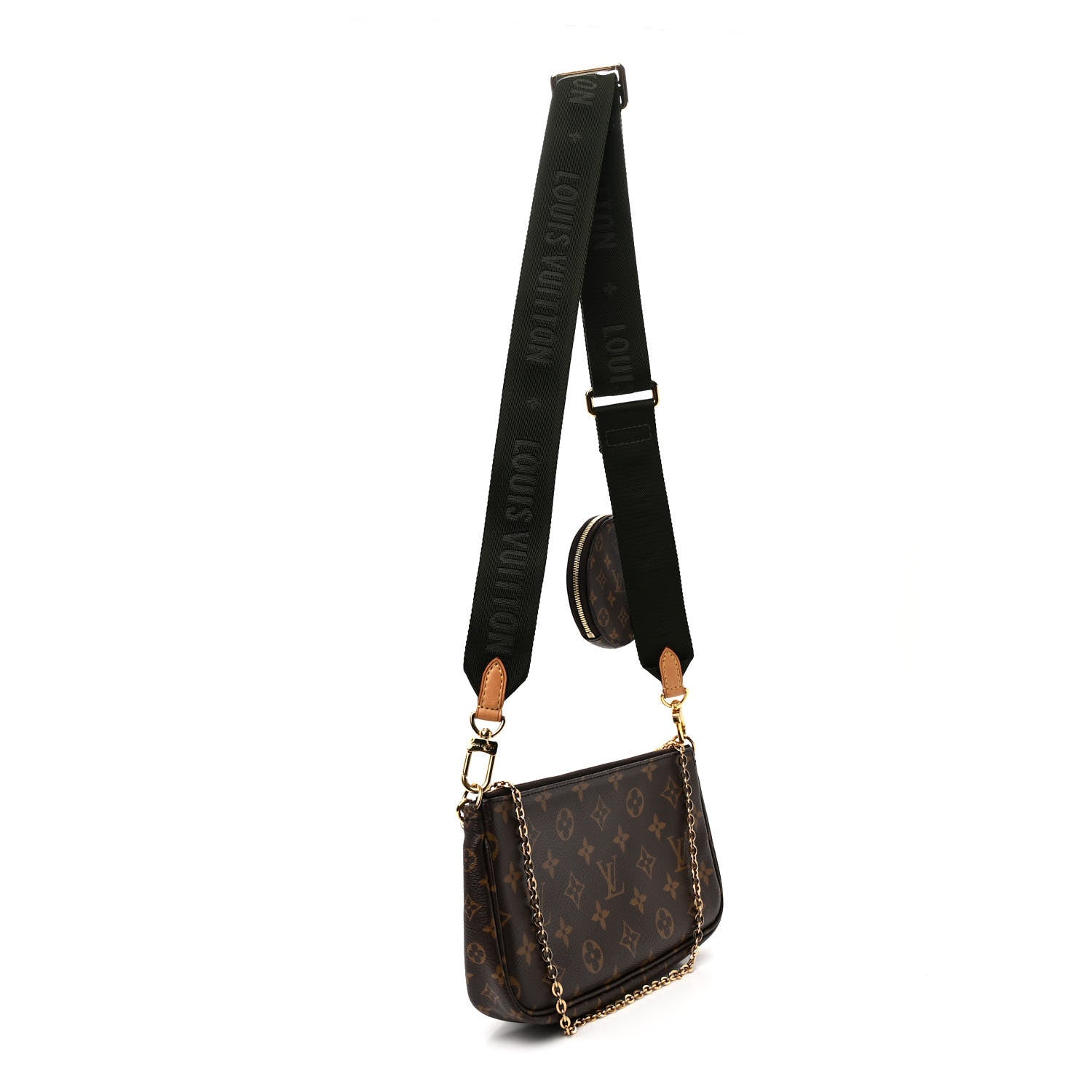 Louis Vuitton Monogram Multi Pochette Accessories Kaki 3 of 13