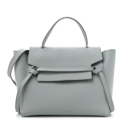 Celine Grained Calfskin Mini Belt Bag Cloud 1 of 17