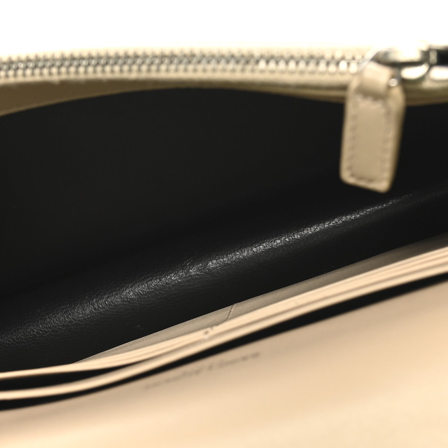 Smooth Calfskin Classic Monogram Kate Tassel Chain Wallet Nude Powder