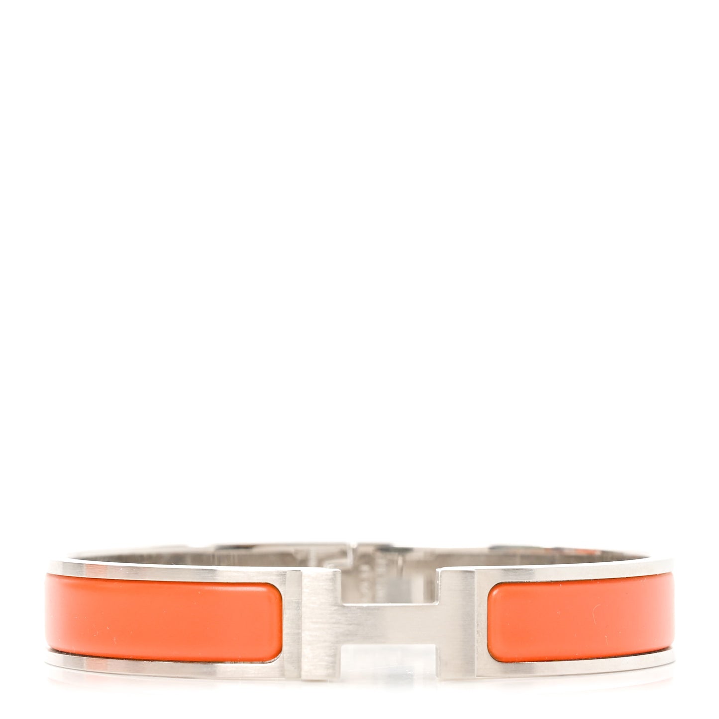 Matte Enamel Narrow Clic Clac HH Bracelet T6 Orange
