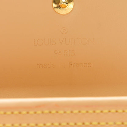 Louis Vuitton Monogram Multicolor Porte-Monnaie Plat Coin Purse White 6 of 8