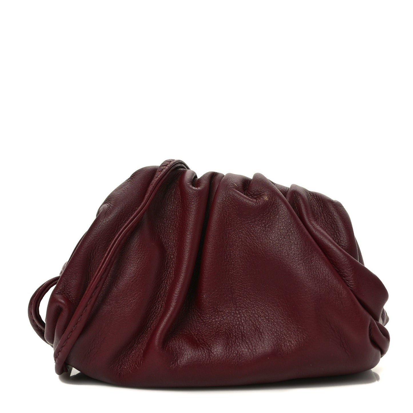 Butter Calfskin Coin Purse Bordeaux