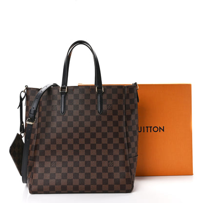 Louis Vuitton Damier Ebene Belmont MM Black 14 of 14
