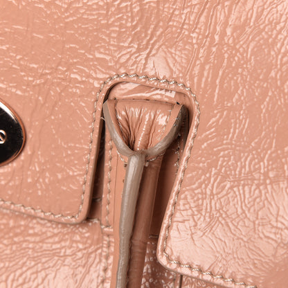 Mulberry Wrinkled Patent Small Bayswater Plaster Pink 16 of 22