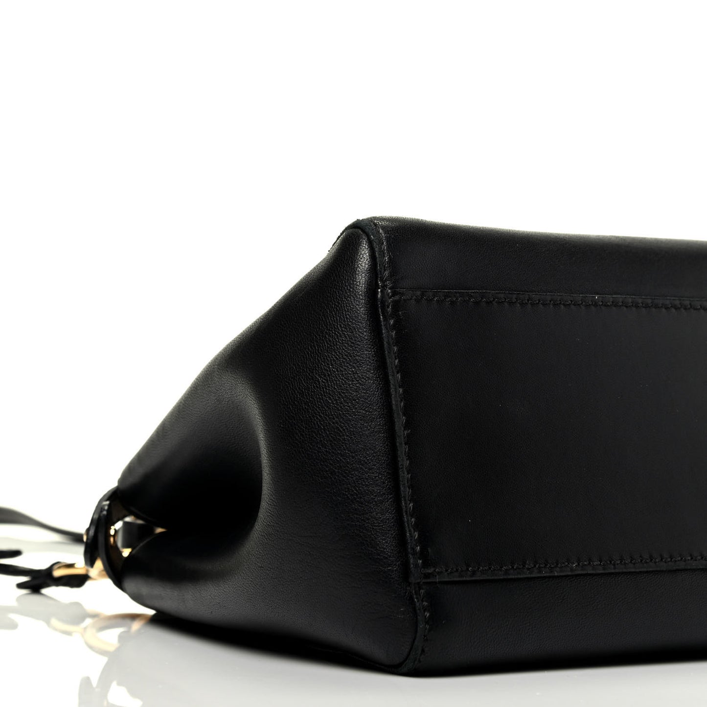 Nappa Mini Peekaboo Iconic Satchel Black