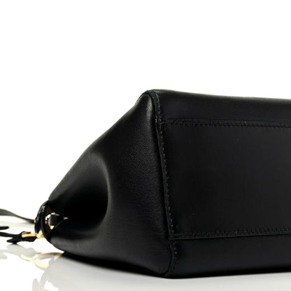 Fendi Nappa Mini Peekaboo Iconic Satchel Black 9 of 10