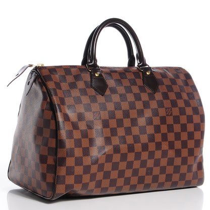Louis Vuitton Damier Ebene Speedy 35 3 of 8