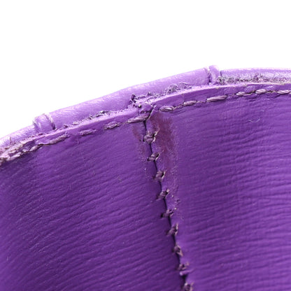 Givenchy Calfskin Shark Lock Ankle Boots 38 Ultraviolet 12 of 13