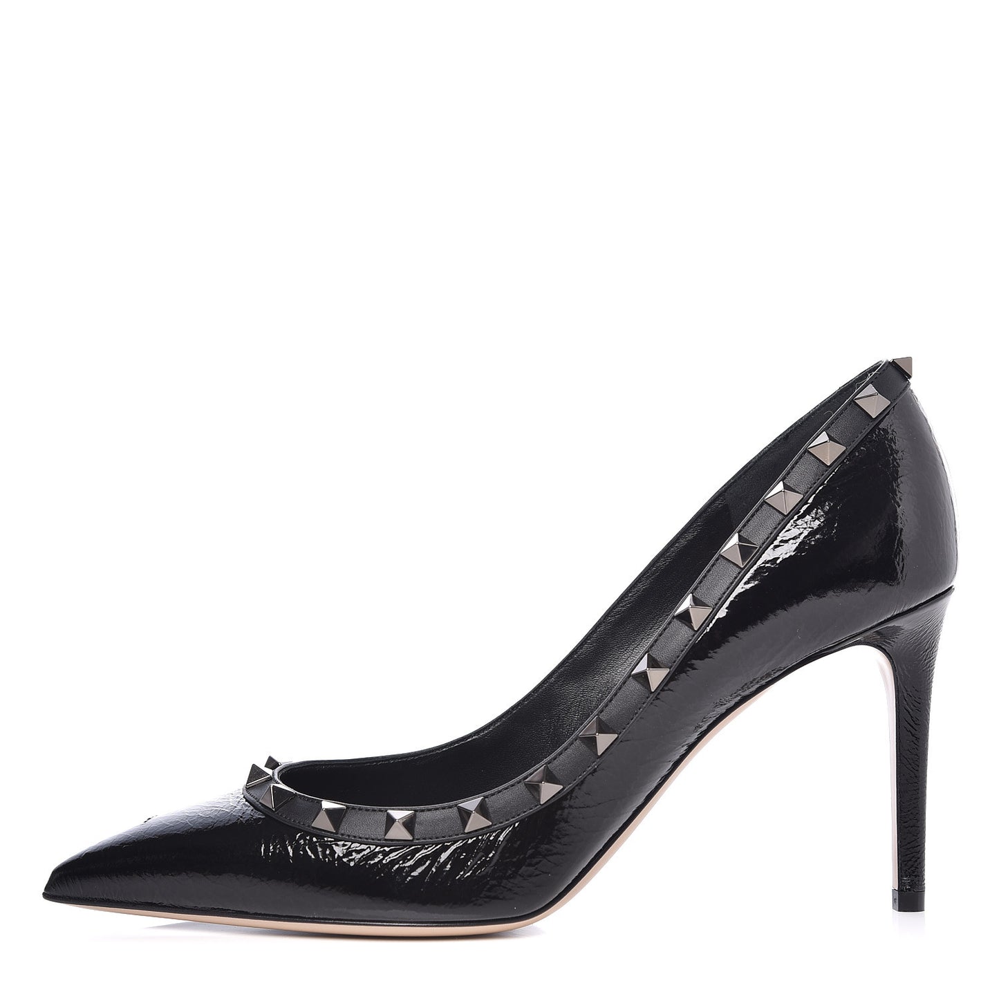 Patent Rockstud 85mm Pumps 40 Black