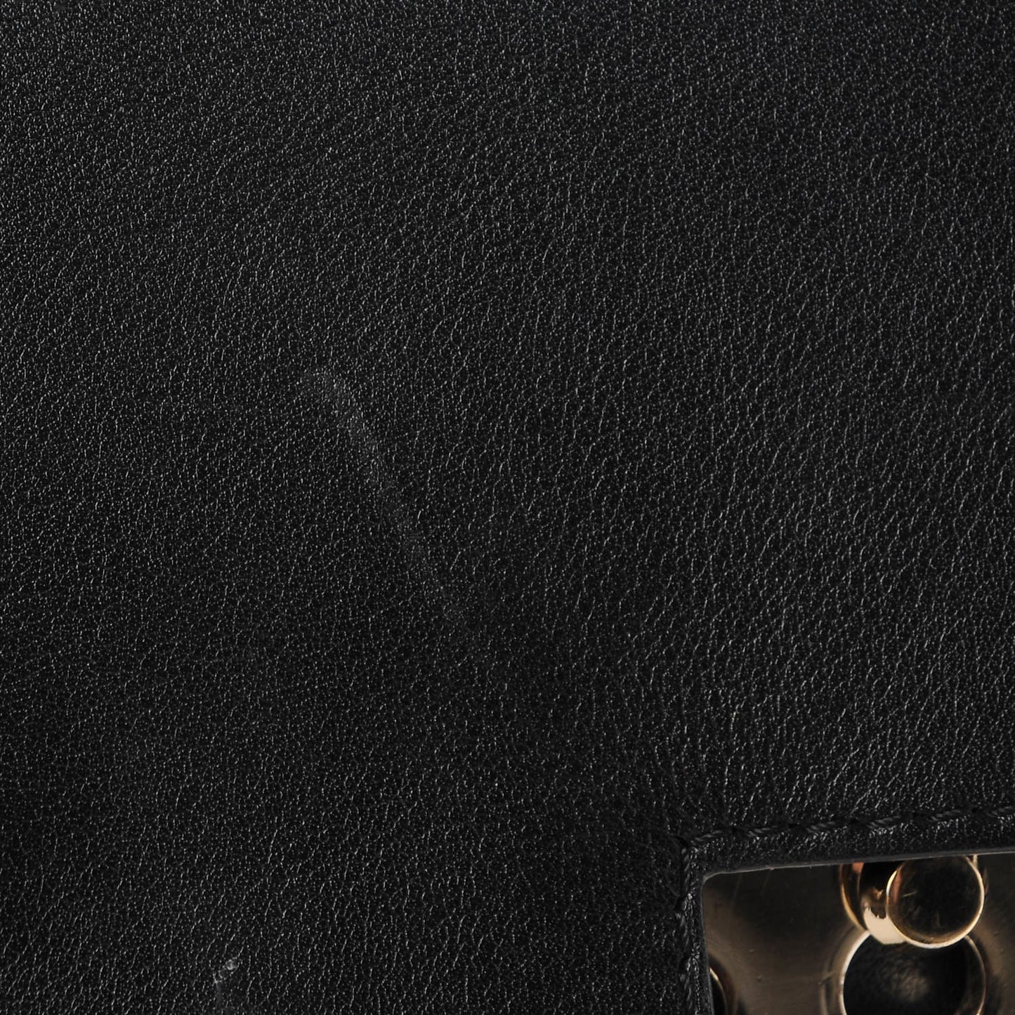 Calfskin MM Tempete Satchel Black