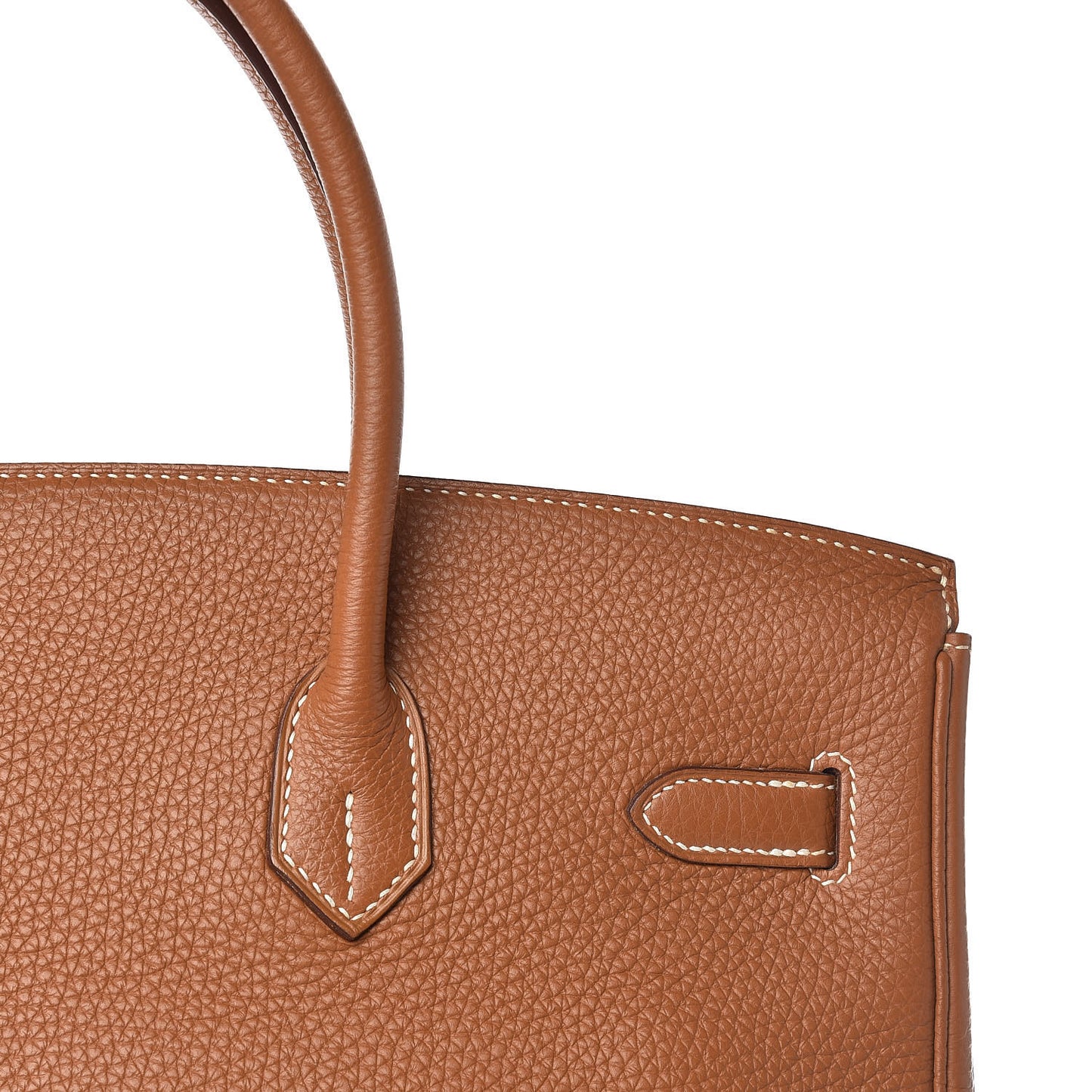 Taurillon Clemence Birkin 35 Gold