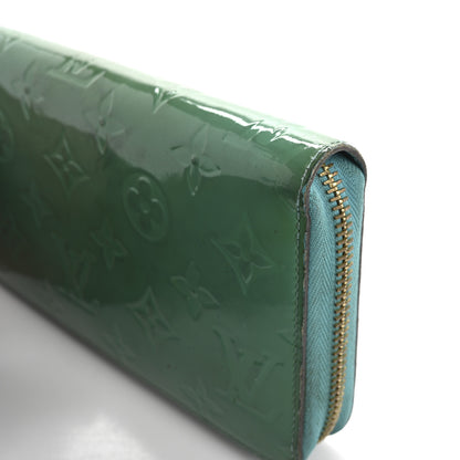 Louis Vuitton Vernis Zippy Wallet Bleu Lagon 16 of 18