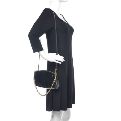 Louis Vuitton Vernis Santa Monica Clutch Noir Magnetique 2 of 11