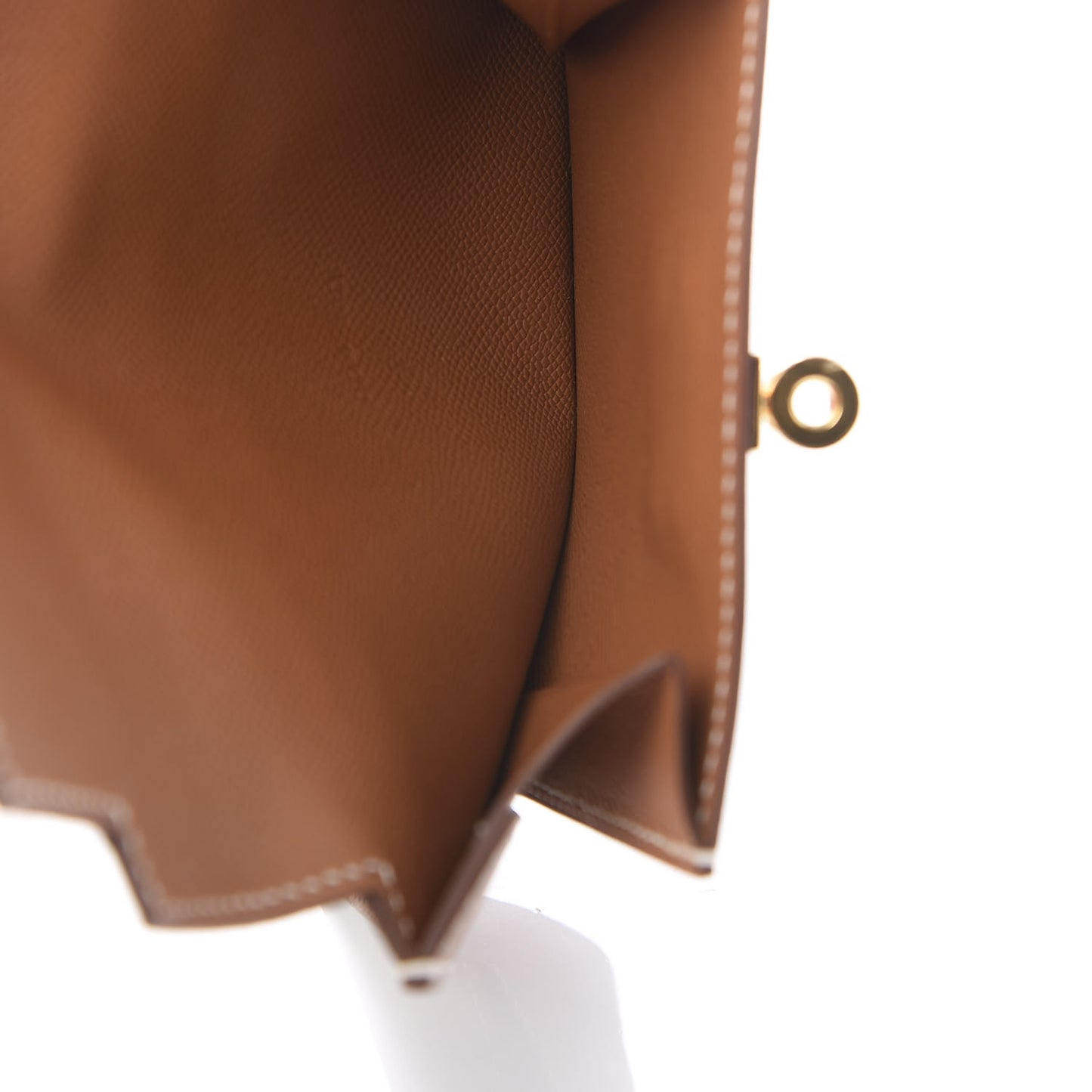 Epsom Kelly Pocket Compact Wallet Gold