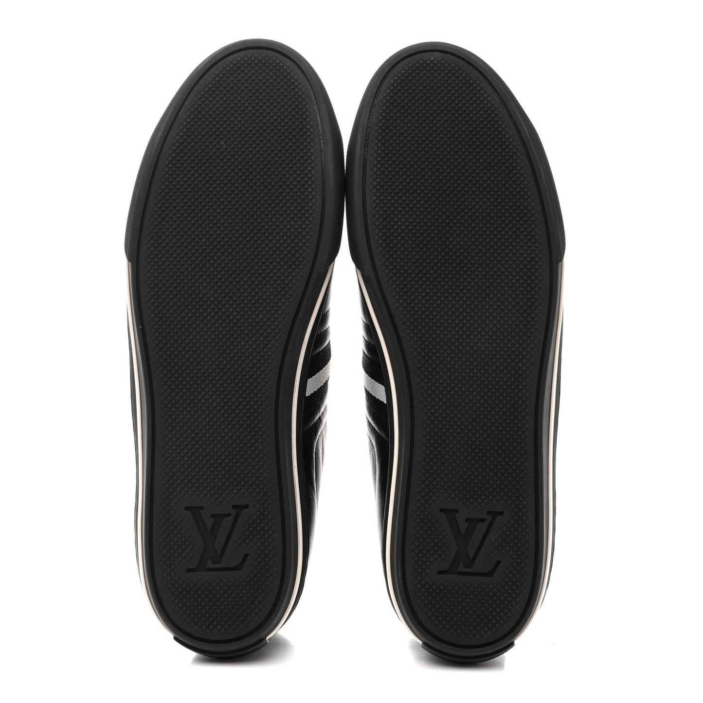 Calfskin Mens Cosmos Sneakers 8 Black
