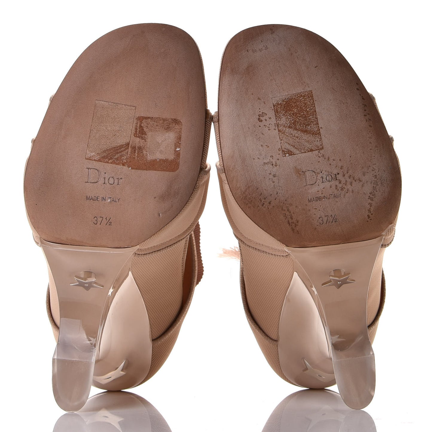 Micro Resille Alena Etoile Sandals 37.5 Nude