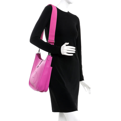 Hermes Taurillon Clemence Evelyne III PM Magnolia 2 of 7