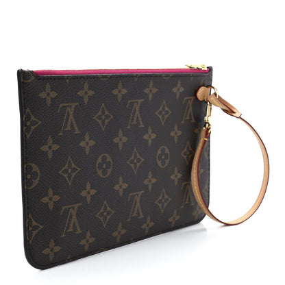 Louis Vuitton Monogram Neverfull MM GM Pochette Pivoine 3 of 11