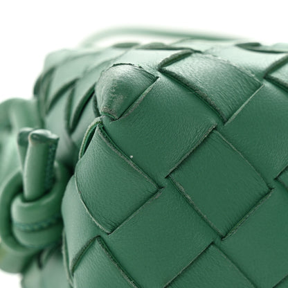 Bottega Veneta Nappa Intrecciato Candy Loop Camera Bag Mermaid 10 of 10