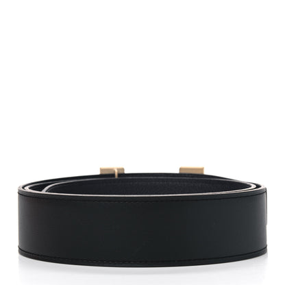 Hermes Swift Togo 42mm Constance Belt 95 Black Bleu Indigo 2 of 5