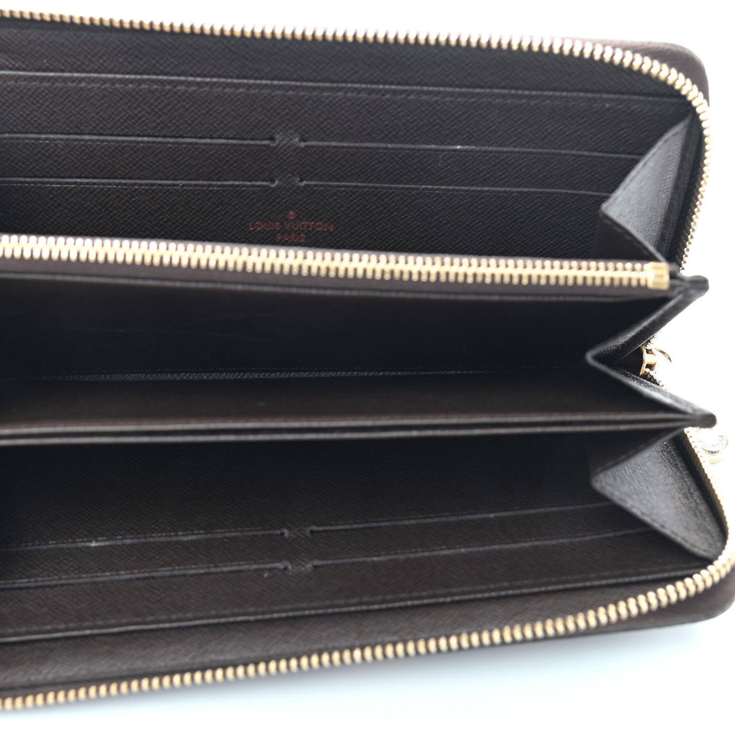 Louis Vuitton Damier Ebene Zippy Wallet 5 of 6