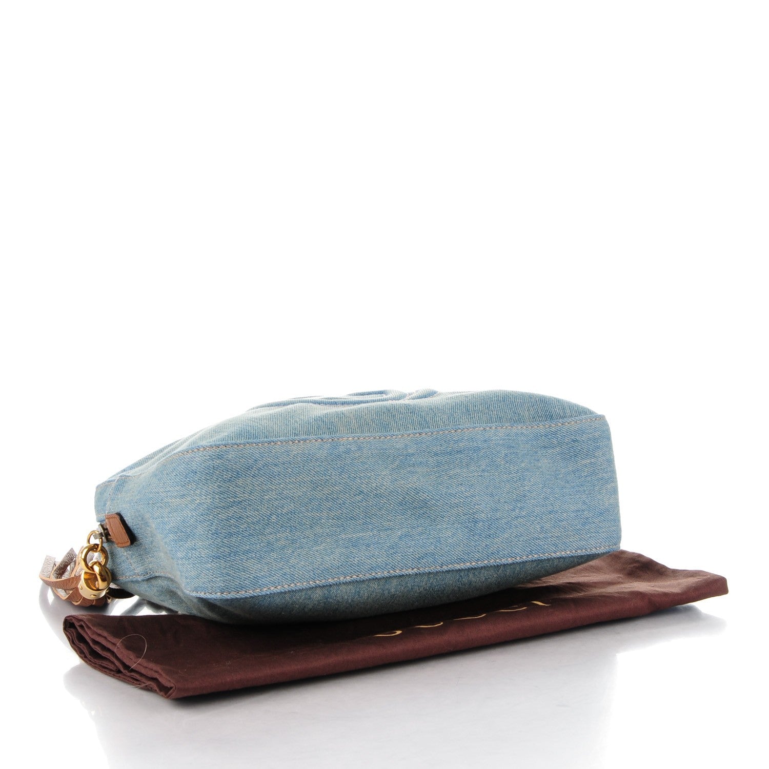 Gucci Denim Small Soho Bowler Blue 4 of 7