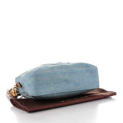 Gucci Denim Small Soho Bowler Blue 4 of 7