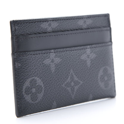 Louis Vuitton Monogram Eclipse Porte-Cartes Double Card Holder 3 of 8
