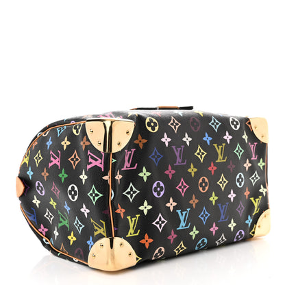 Louis Vuitton Monogram Multicolor Speedy 30 Black 4 of 9