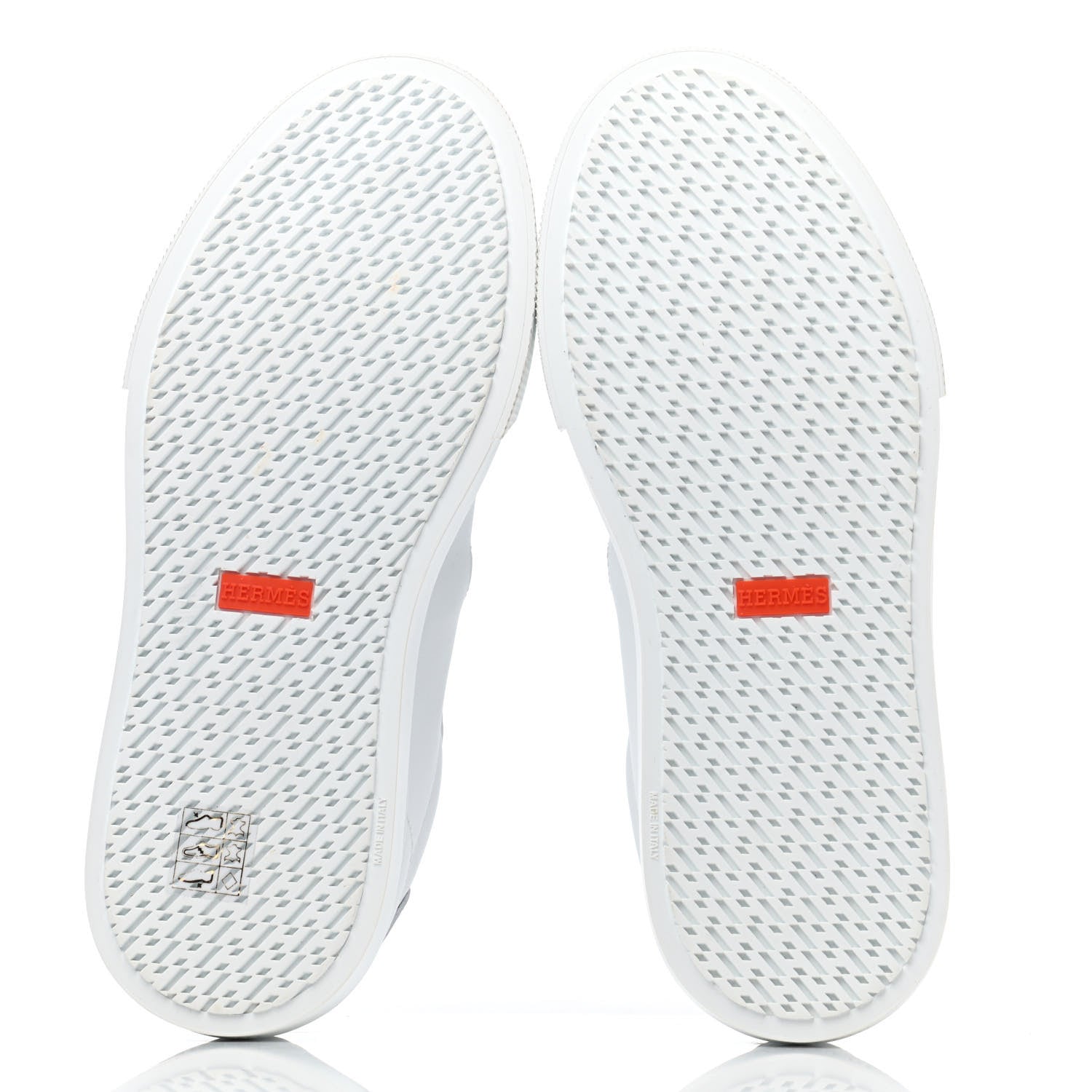 Hermes Calfskin Day Sneakers 38 White 4 of 4