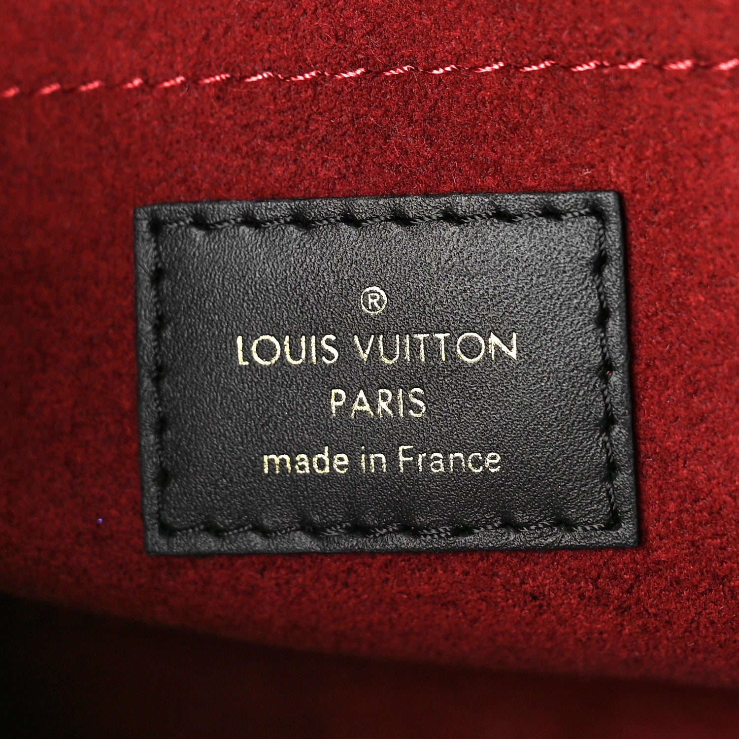 Louis Vuitton Empreinte Monogram Giant Montaigne BB Black Beige 6 of 8