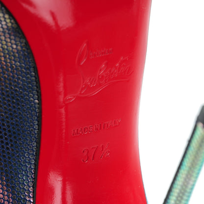 Christian Louboutin Tissu Scarabe So Kate 120 Pumps 37.5 Digitale 6 of 8