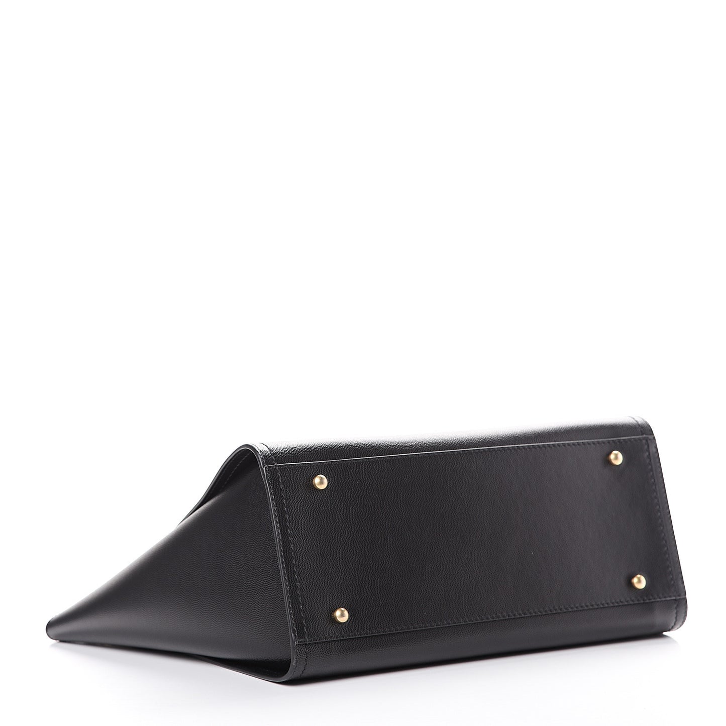Caviar Small Studded Deauville Tote Black