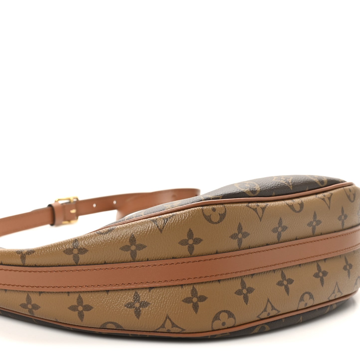 Reverse Monogram Loop Hobo