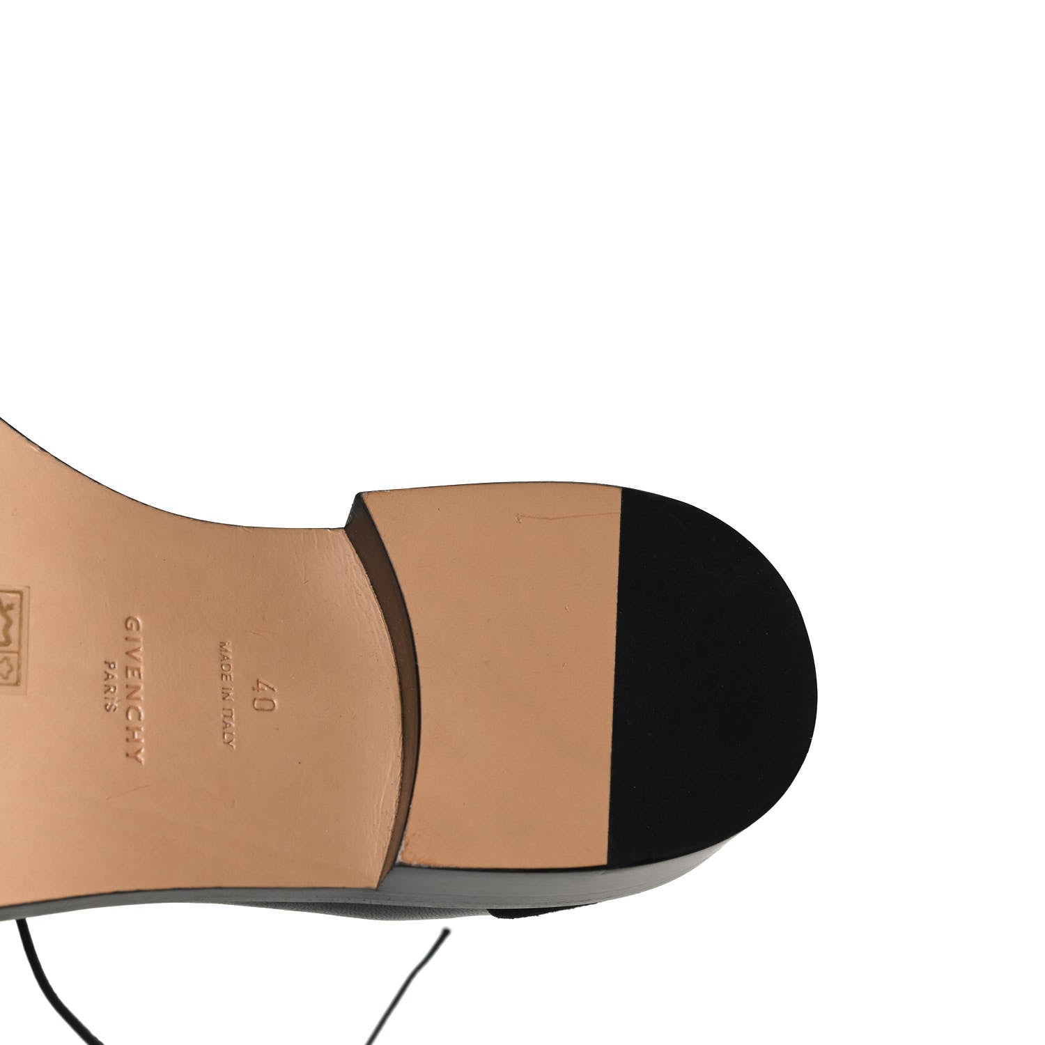 Givenchy Grained Calfskin Suede GV3 Derby Shoes 40 Black 10 of 16