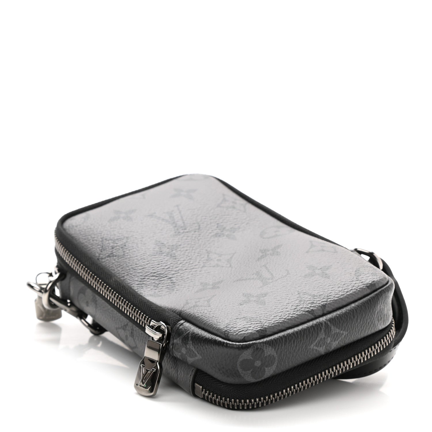 Louis Vuitton Monogram Eclipse Reverse Double Phone Pouch 4 of 8