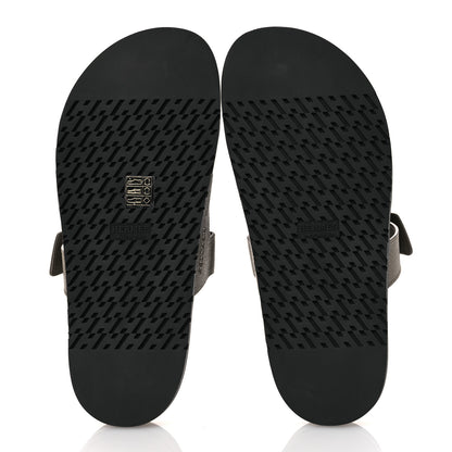 Hermes Epsom Womens Chypre Sandals 39 Etoupe 7 of 10